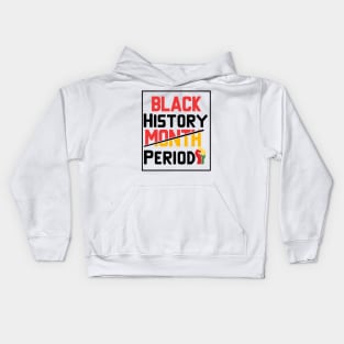 Black history month period Kids Hoodie